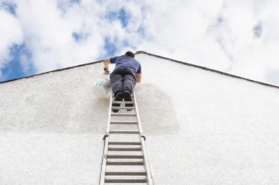 Peinture extérieure à la Fosse-Corduan — façades et ravalement